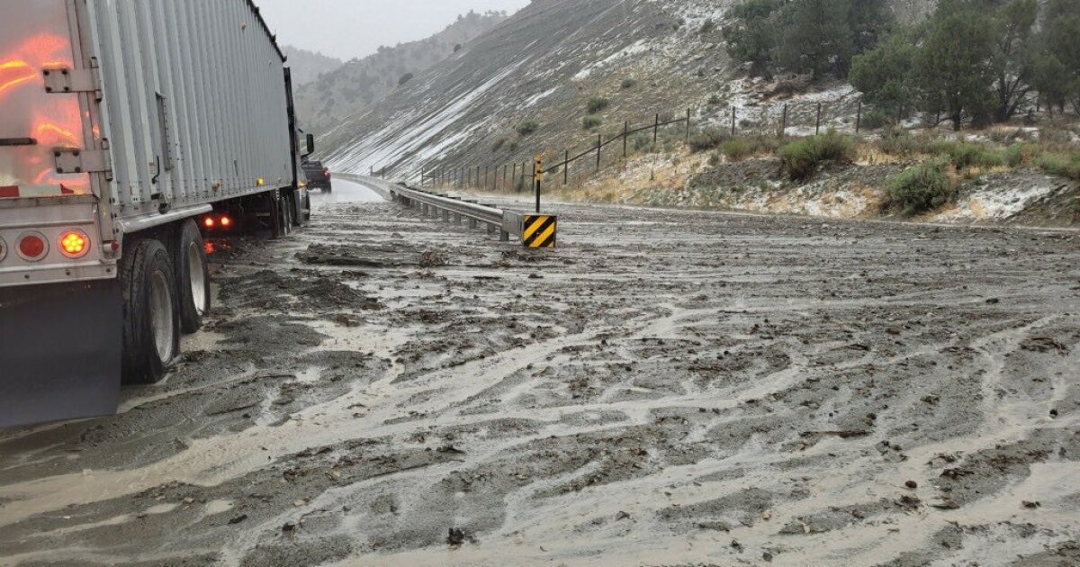 Highway 6 in Spanish Fork Canyon back open after mudslide