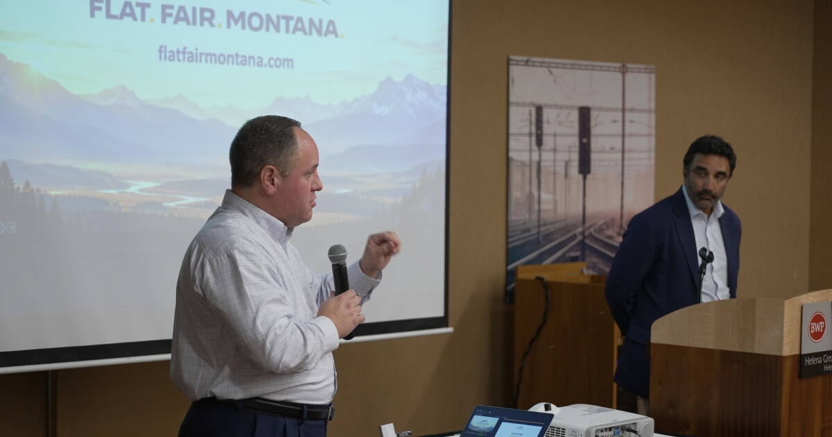 Flat tax advocates present arguments at Helena town hall