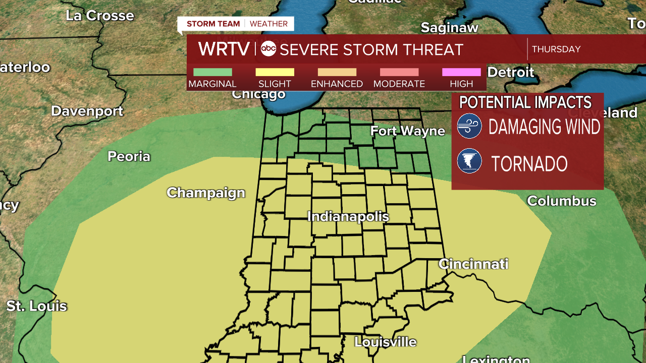 SPC outlook Thursday