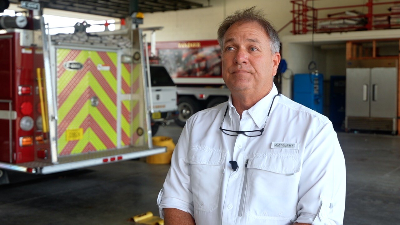 Travis Reese, Clewiston Fire Department Chief.