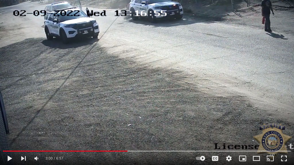 Oildale Police Shooting, February 9, 2022, Bakersfield