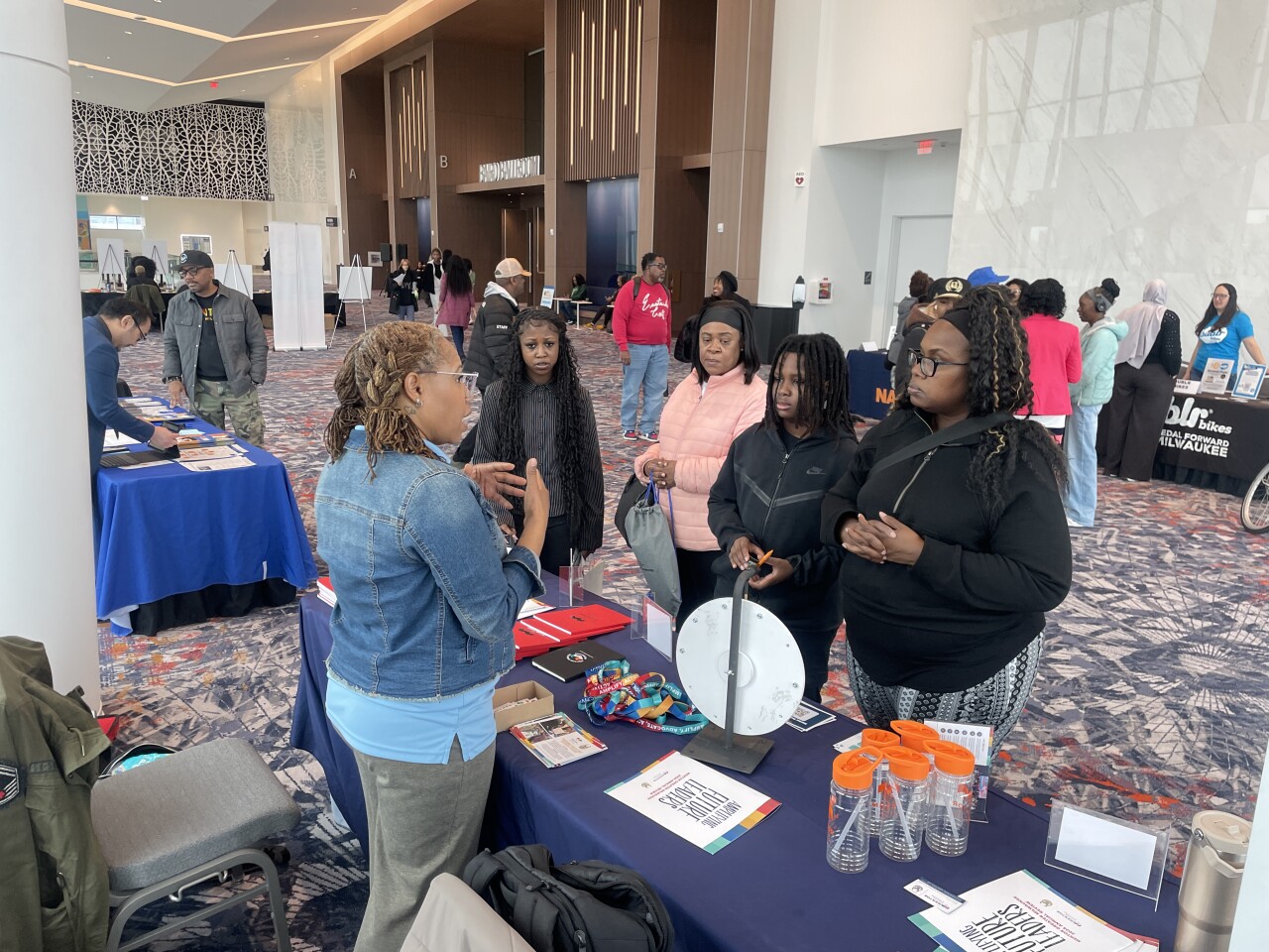 Hundreds of teens gathered at the Baird Center to explore summer jobs and apprenticeships. See how city leaders are keeping youth engaged.
