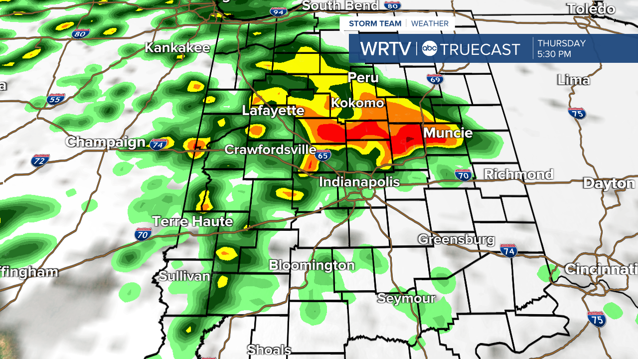 Thursday Storm Chance