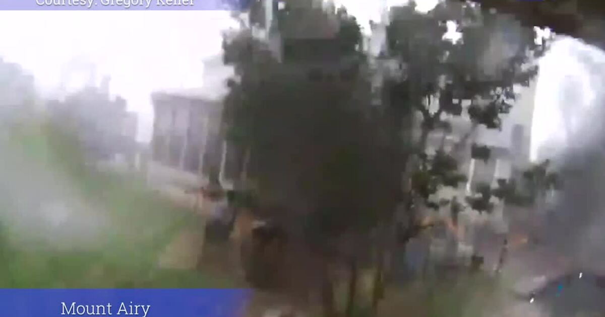 Storm Rage Storms rage through the state causing damage