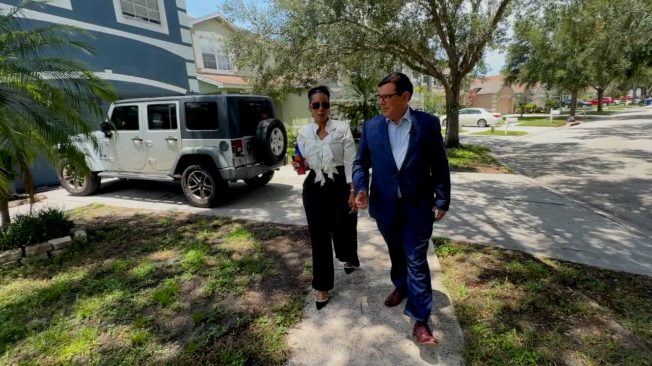 Shonia Cruz Munoz has painted her home three times since 2015