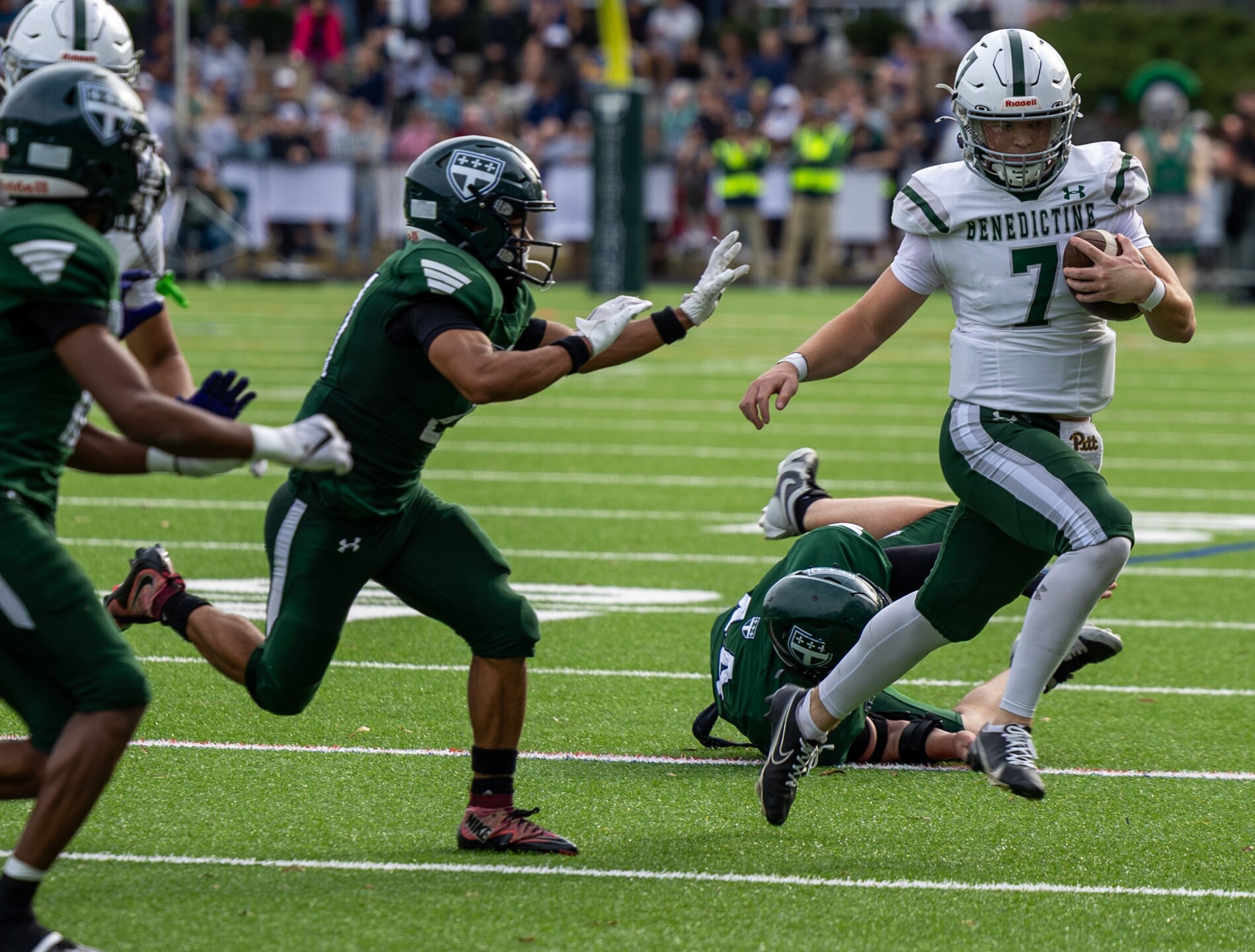Benedictine wins 3rd straight VISAA title with 20-0 shutout of Trinity