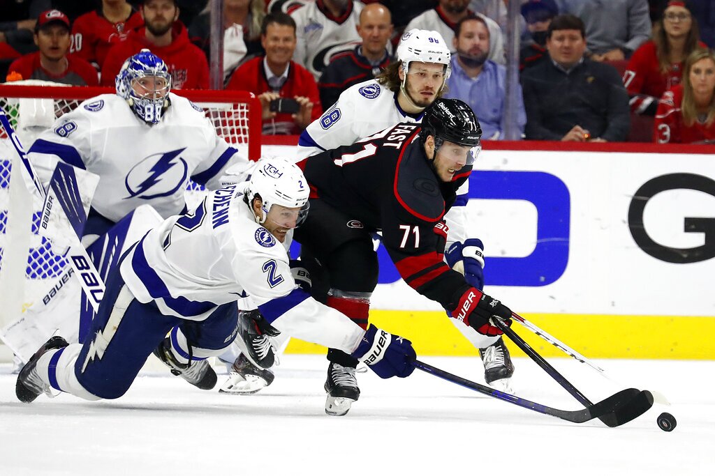 Lightning Hurricanes Hockey