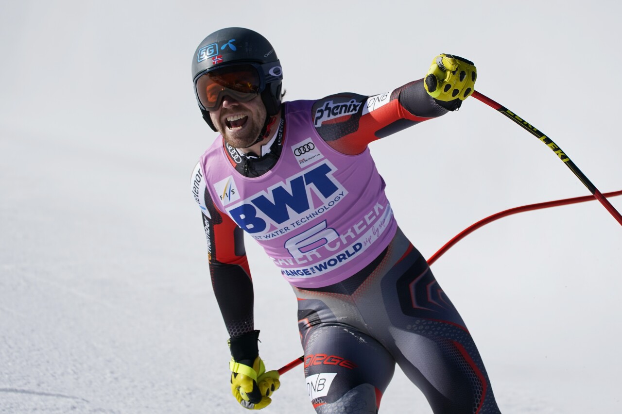 APTOPIX WCup Mens Super G Skiing