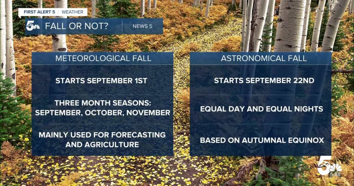 Predict First Fall Meteorological Fall will begin this weekend: a look into the upcoming ...