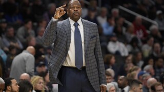 Knicks legend Patrick Ewing says he has been hospitalized after testing positive for COVID-19