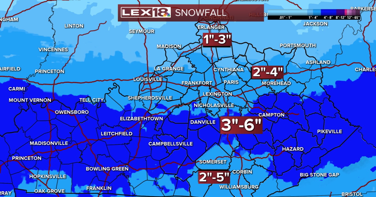 Winter Storm Inbound Tuesday Night, Wednesday Morning