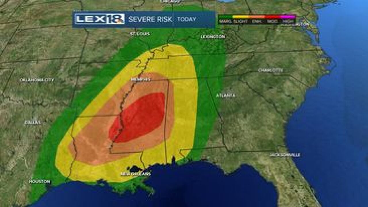 Severe Risk in the South