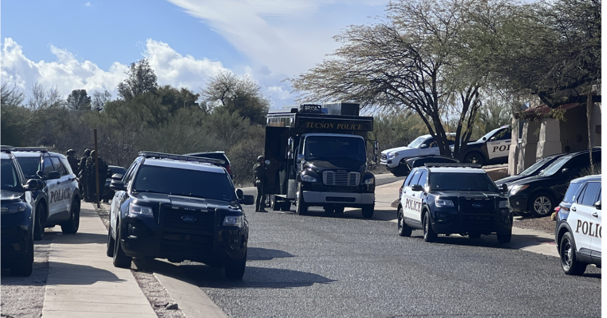 One man in custody after 6-hour standoff with SWAT