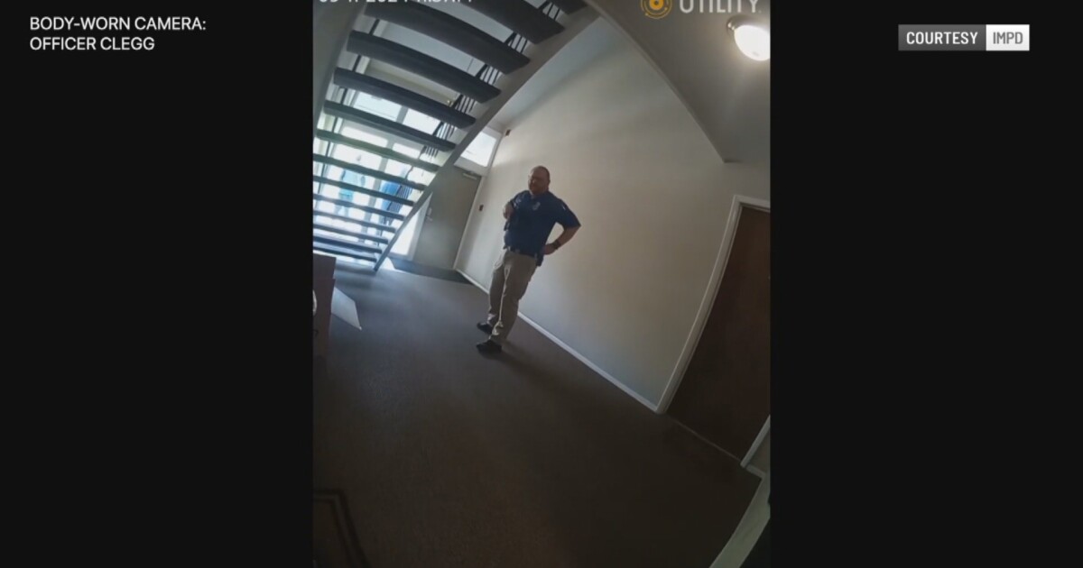 Bodycam video shows moments leading to shootout with IMPD