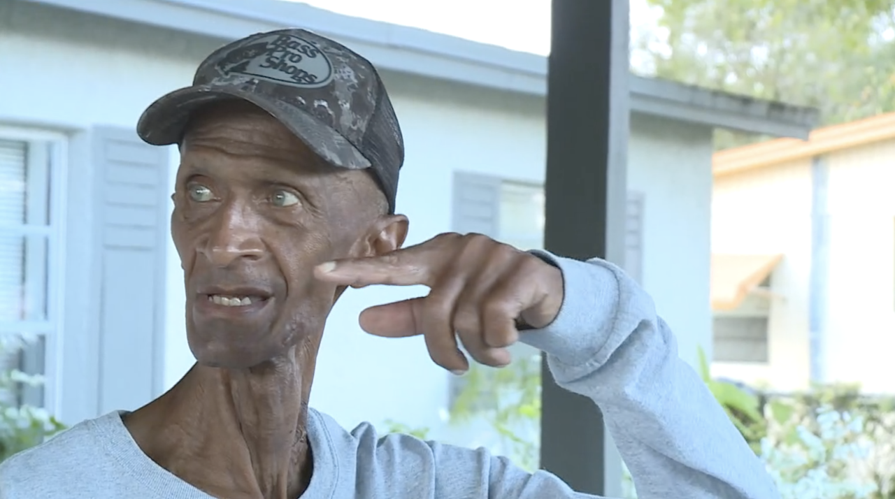 Allen Bythwood says he took cover after drive-by shooting along Orange Avenue in Fort Pierce