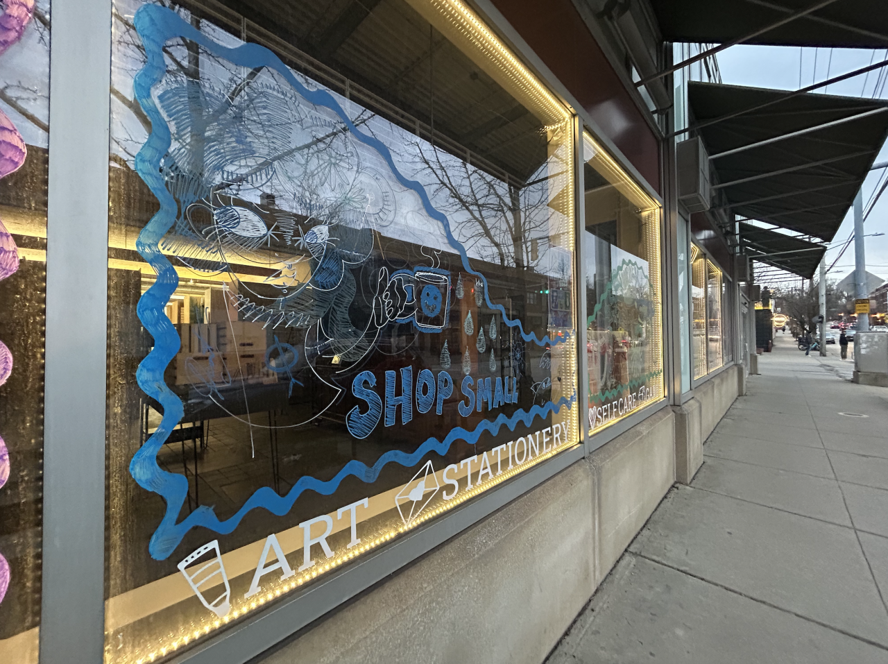 The outside of Made Cleveland as of March 24. News 5 Cleveland photo.
