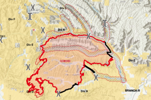 Pine Gulch Fire_map_Aug 18 2020 8:45 a.m.