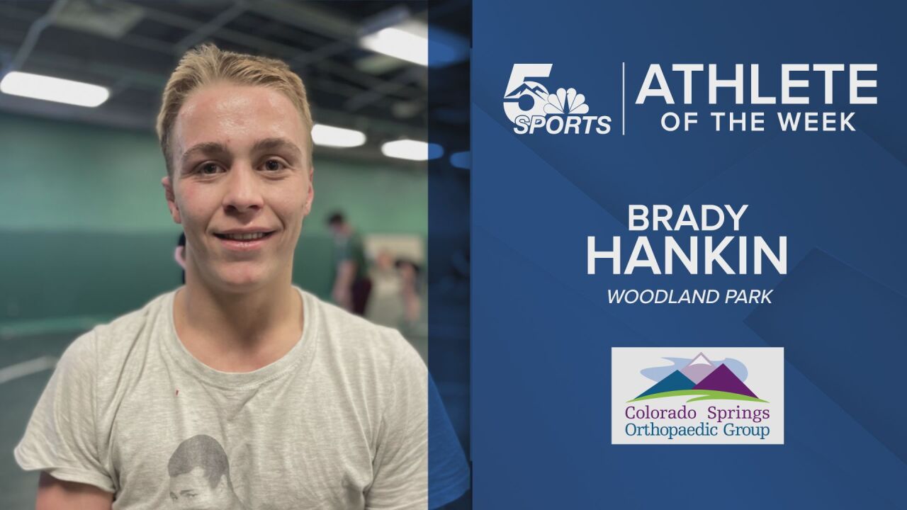 KOAA Athlete of the Week: Woodland Park's Brady Hankin