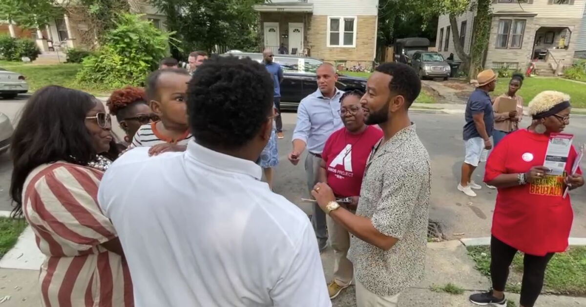 Singer, Ohio native John Legend canvasses Hamilton County about Issue 1 - Vimarsana News