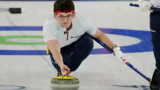 Pommel Horse Guy, meet Curling Rock Guy: Oldenburg seeing double with Team USA doppelganger