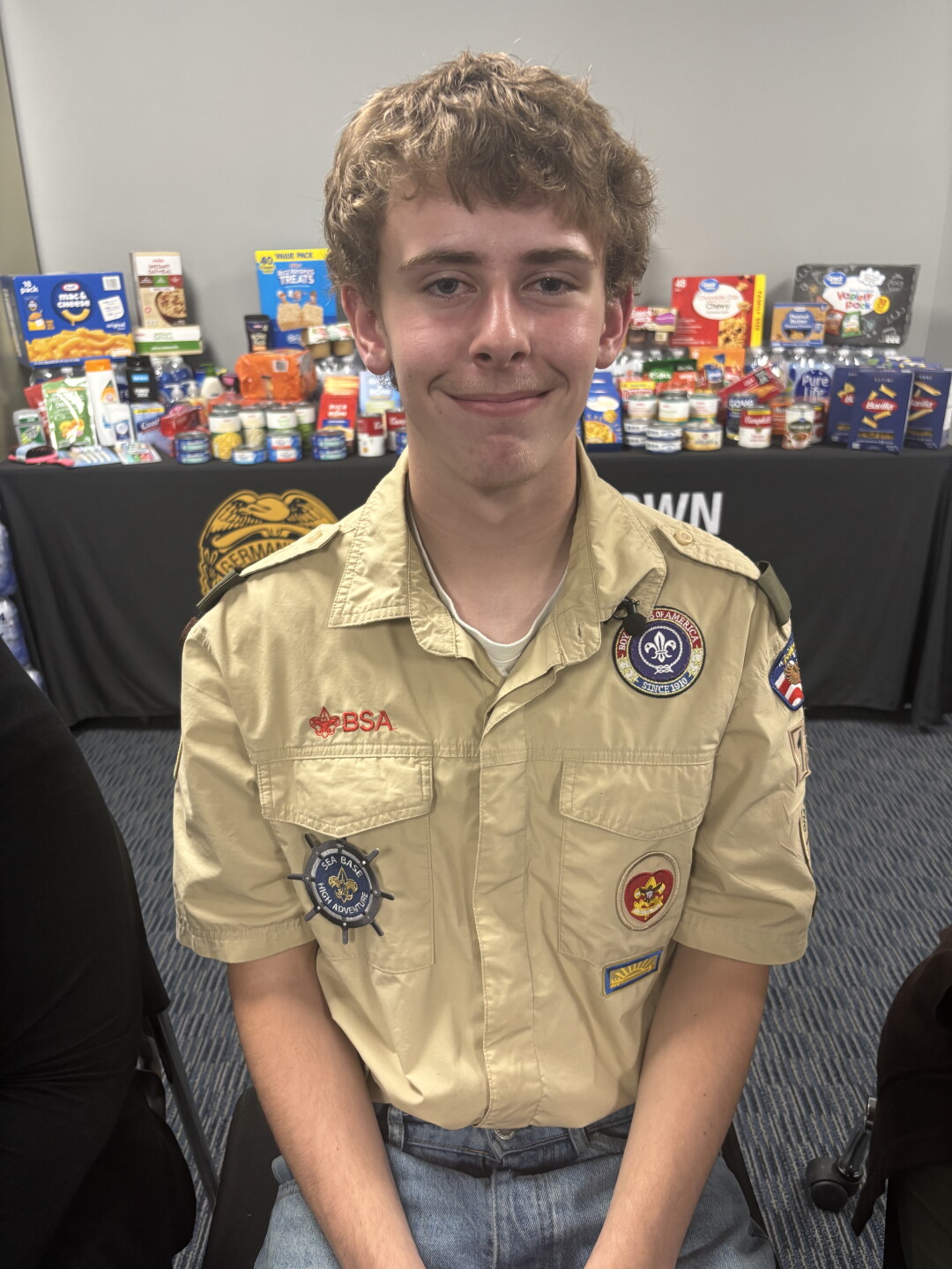 Andrew Zellner is a Richfield teen helping Wisconsin Homeless Veterans Initiative for his Eagle Scout service project