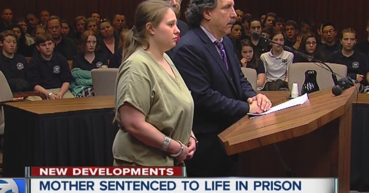 Mom sentenced to life for murder of newborn