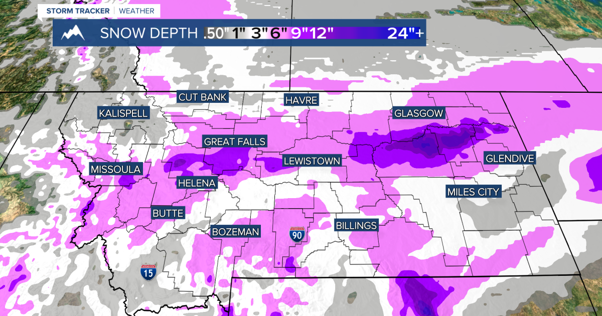 Departing Storm Leaves a Blanket of Snow Across Montana - Vimarsana News