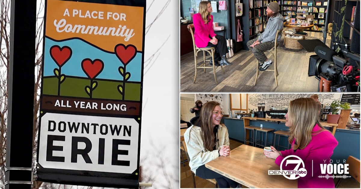 'Up and coming': Denver7 | Your Voice visits Erie to discover the people and places that make it unique