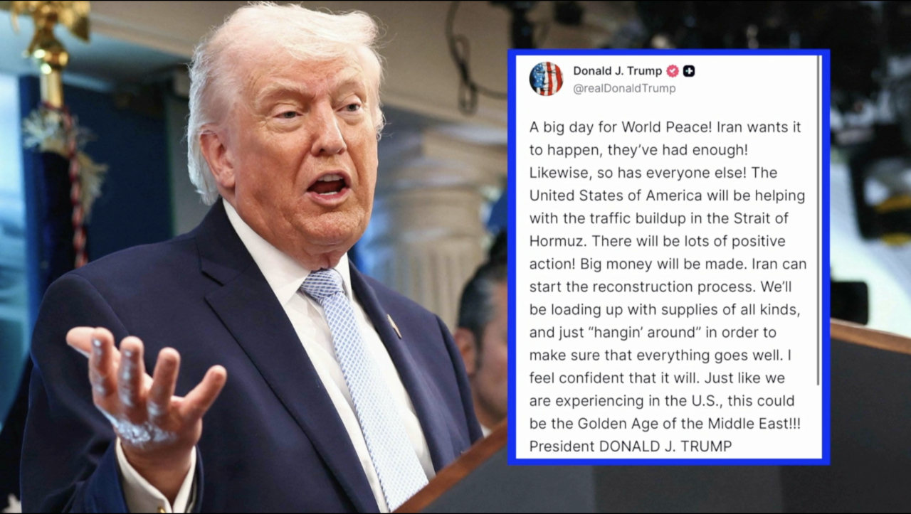 Trump truth social Iran