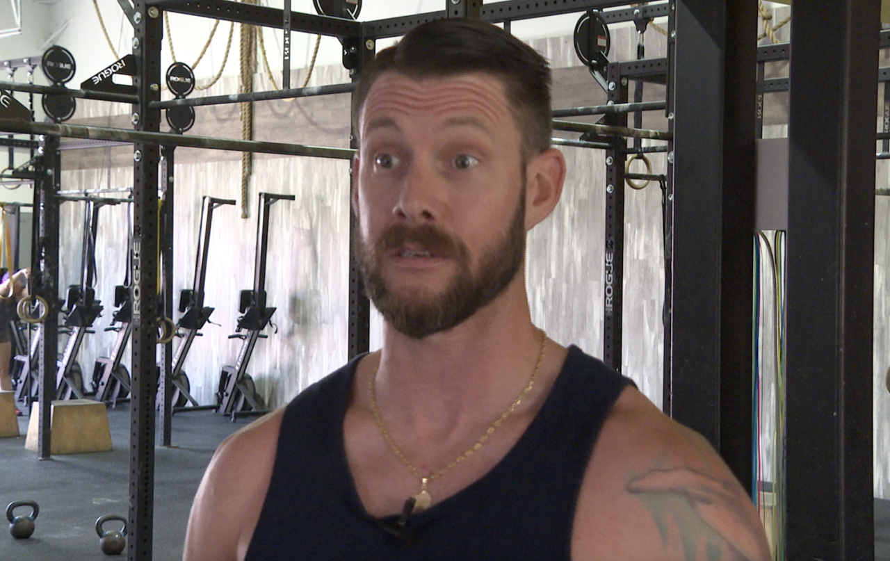 Lawrence Dahn a fitness coach at Hew Fitness in Port St. Lucie said community is key when trying to get healthy JULY 2024