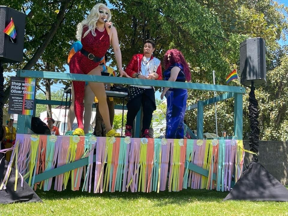 Daphne York hosted North Tonawanda's first Pride event