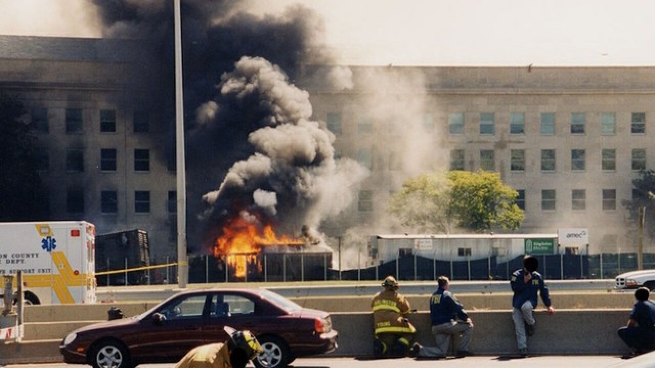 FBI releases unseen photos from Sept. 11