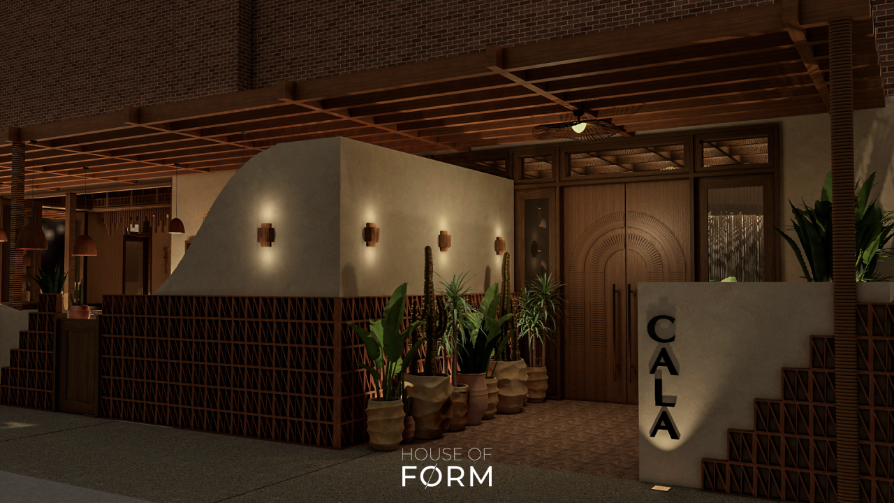 Cala exterior rendering