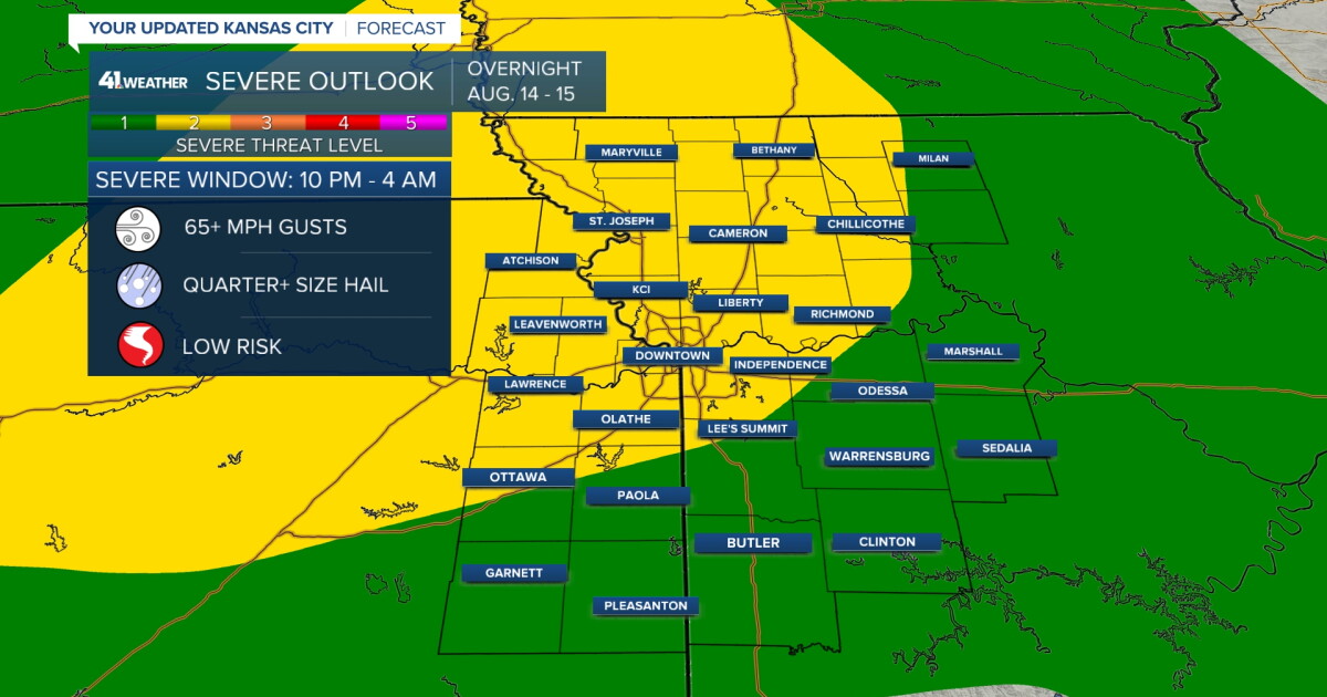KSHB 41 Weather Blog | Heat advisory ends with storms rolling in tonight