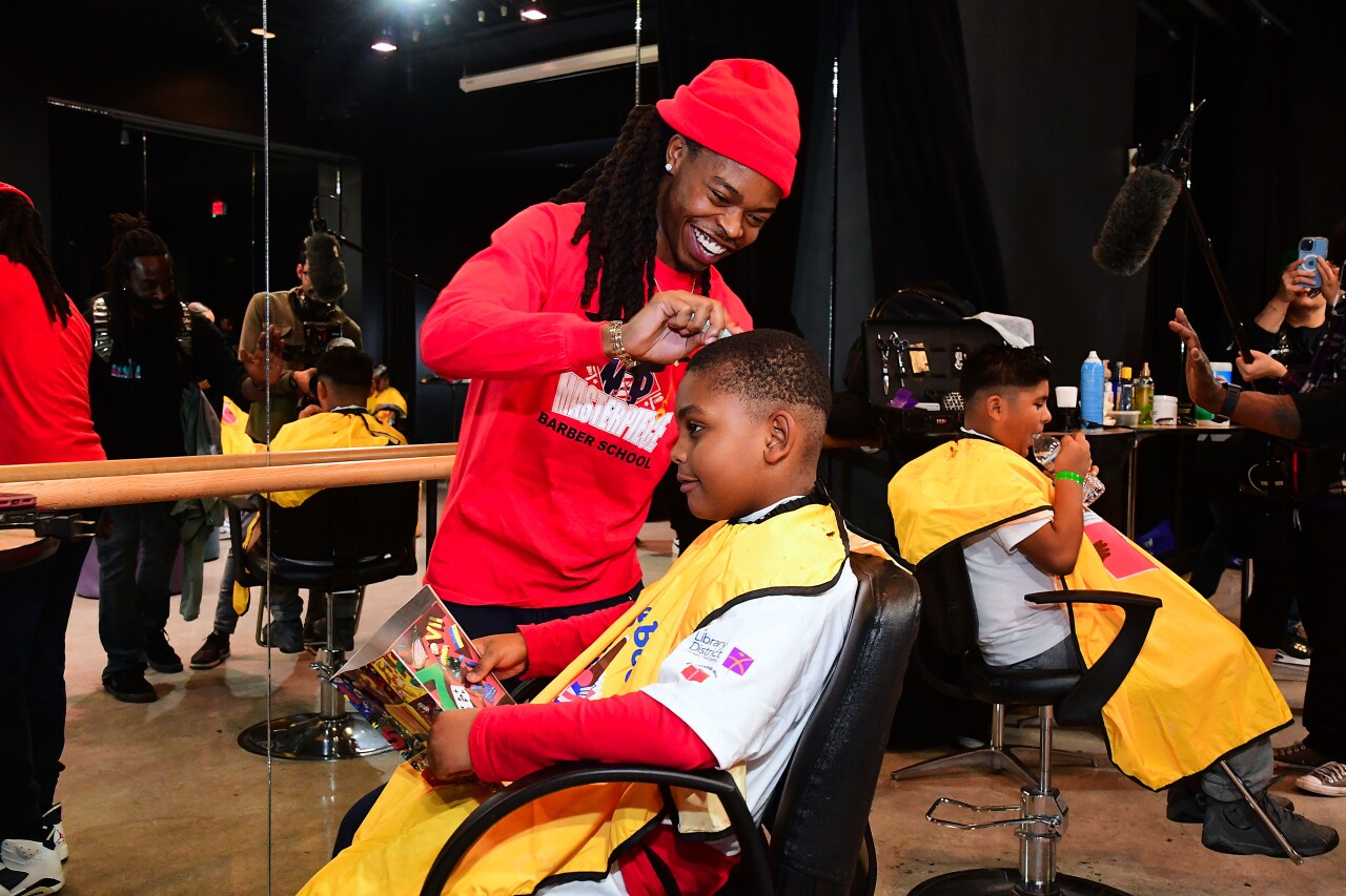 Barbershop Books Super Bowl Week Event