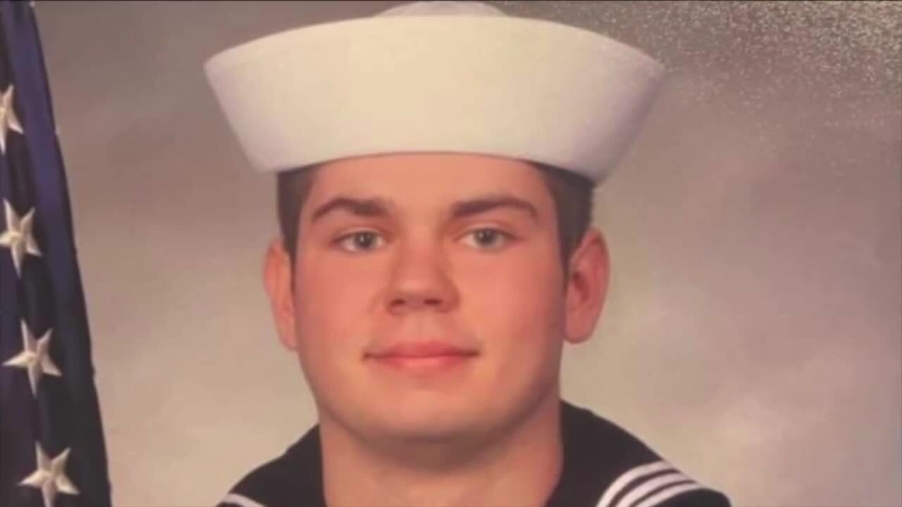 Aidan Barry, whose mother lives in Loxahatchee, Navy photo