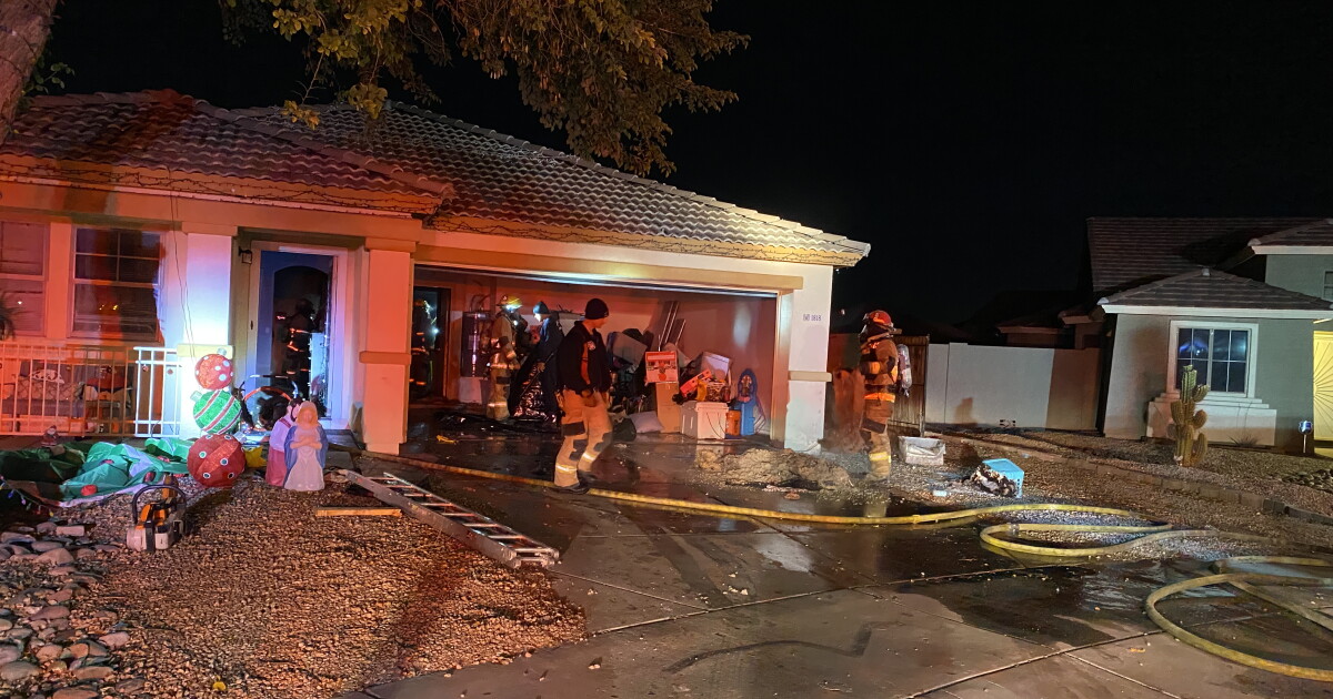 Family of 6 escape house fire near 19th & Southern avenues