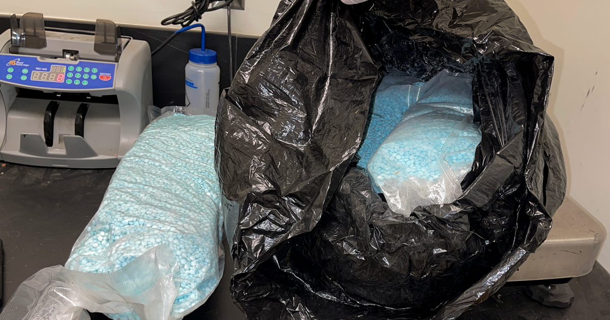 Traffic stop on I-10 leads to seizure of 36 lbs of fentanyl