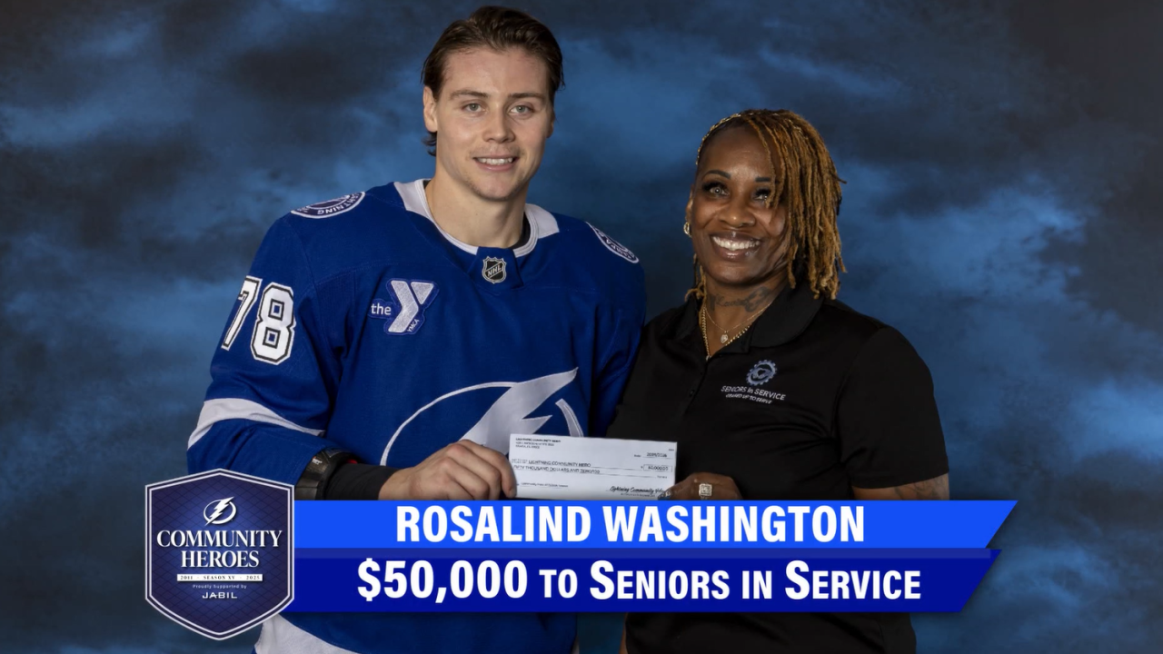 Tampa Bay Lightning Community Hero: Rosalind Washington 