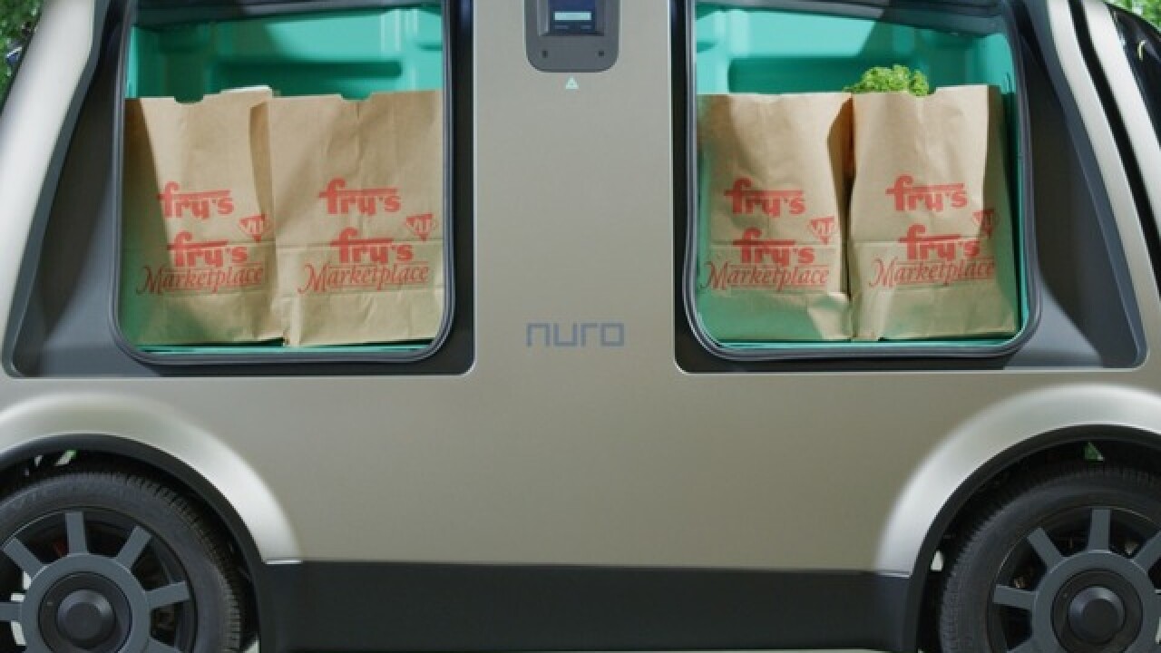 Nuro Kroger Bringing Unmanned Delivery To Customers