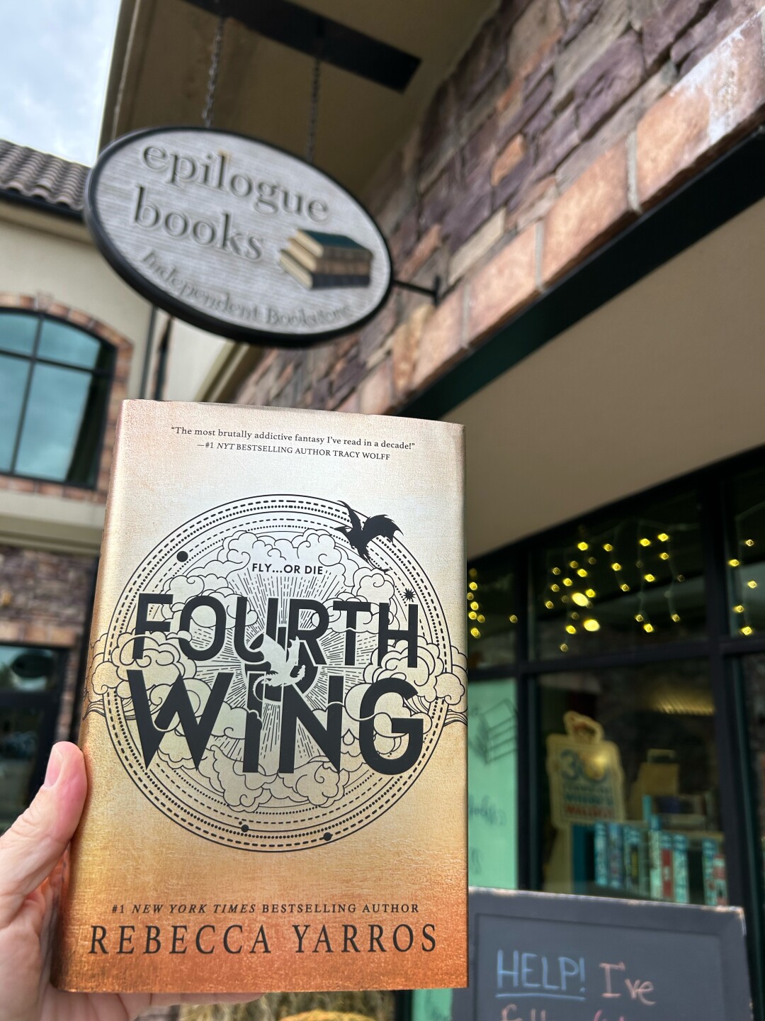 Fourth Wing + Epilogue Books Sign.jpeg