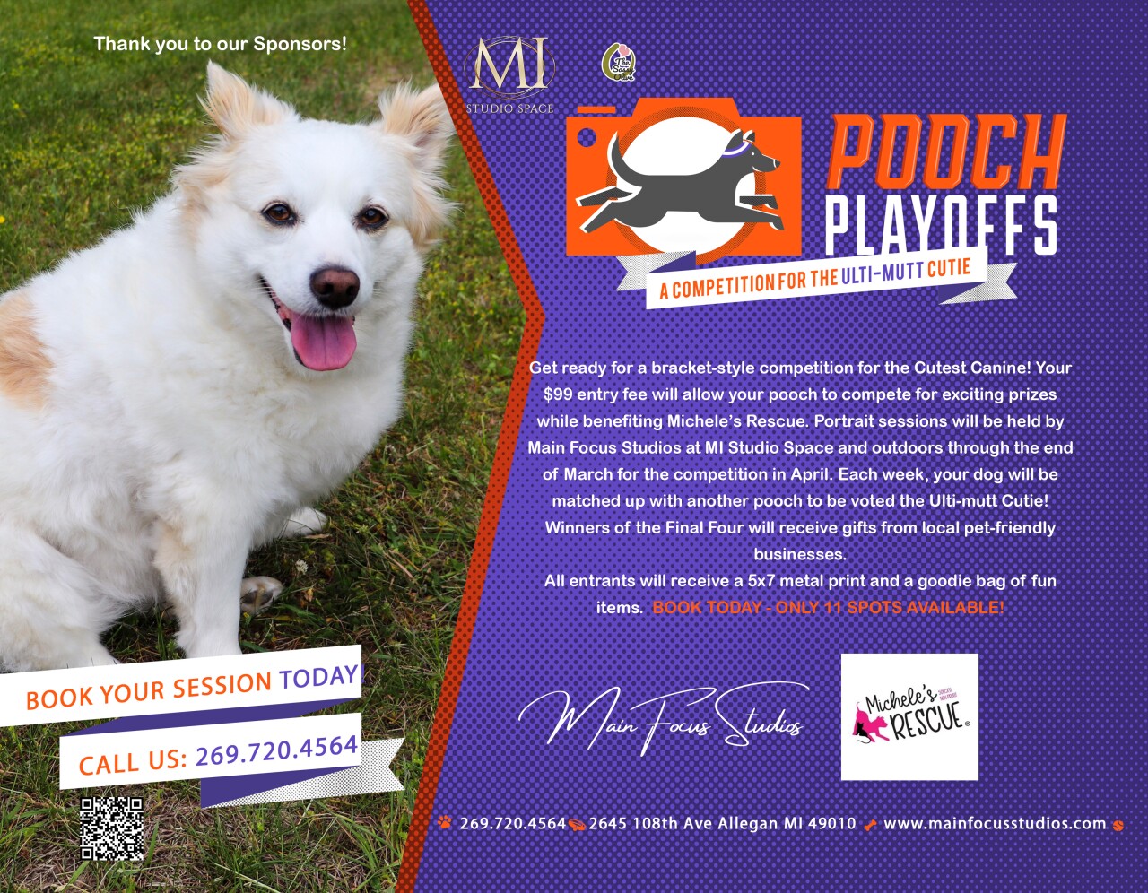 Pooch Playoffs - Enter your pup to be named "Ulti-MUTT Cutie"!