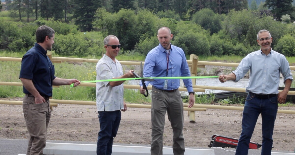 Updated river access at the Sha-Ron site in East Missoula celebrated - Vimarsana News
