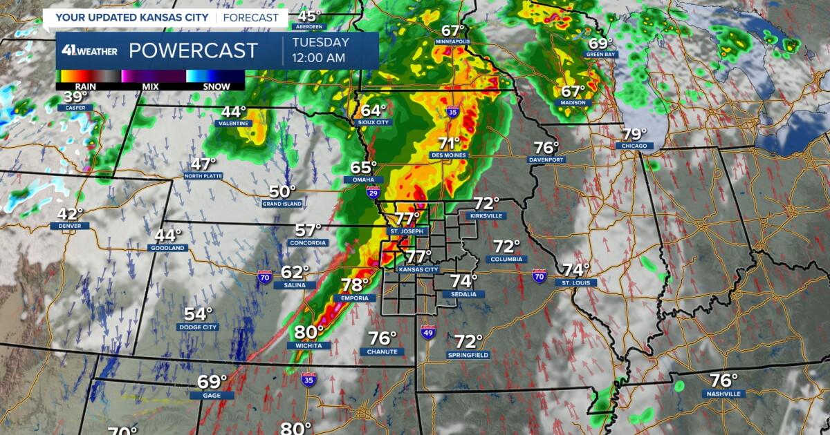 KSHB 41 Weather Blog | Update on severe thunderstorm threats through ...