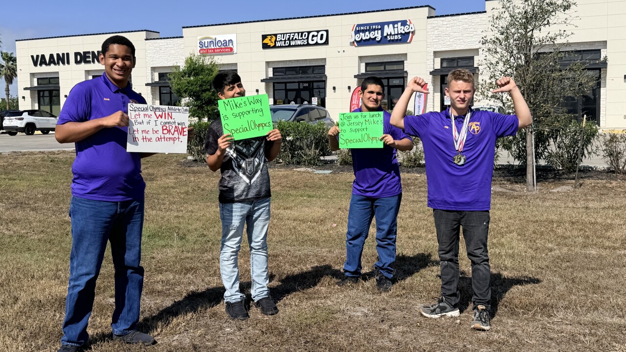 Aransas Pass Special Olympics one of many schools benefitting from Jersey Mike's Day of Giving