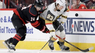 Vegas and Carolina rugged and rolling as they open a Stanley Cup Final nearly a decade in the making