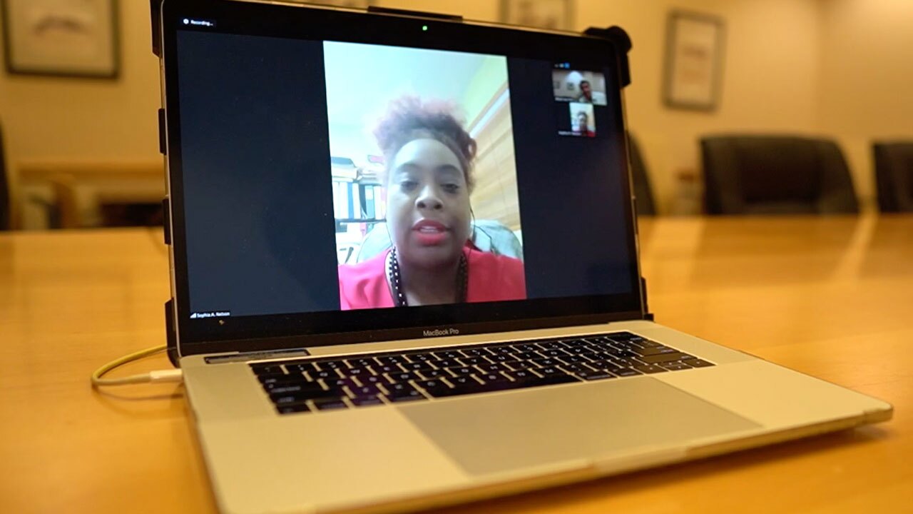 Sophia Nelson, secretary of the Palm Beach County Democratic Party