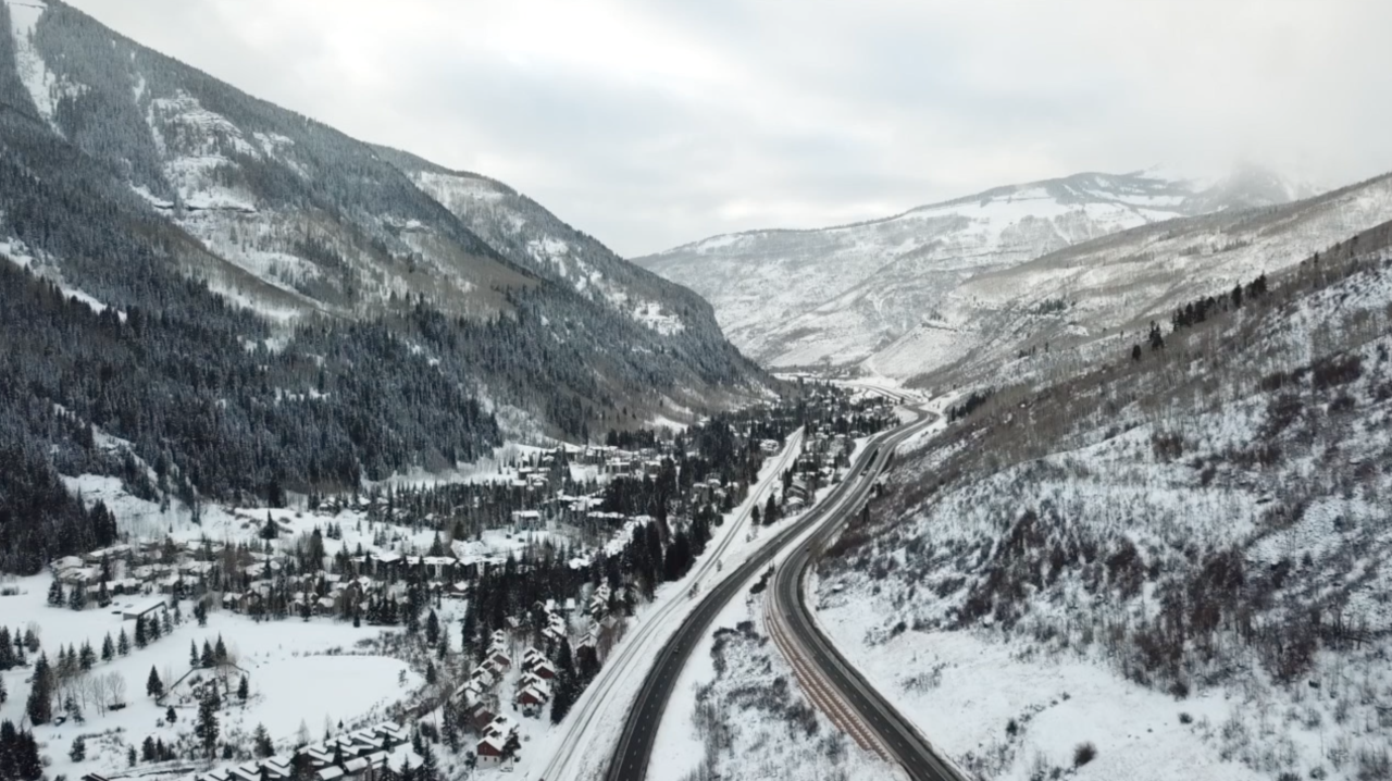 I-70 in Vail