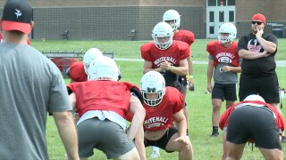 Whitehall football practice