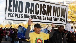 Hate crimes protest in Washington, D.C.